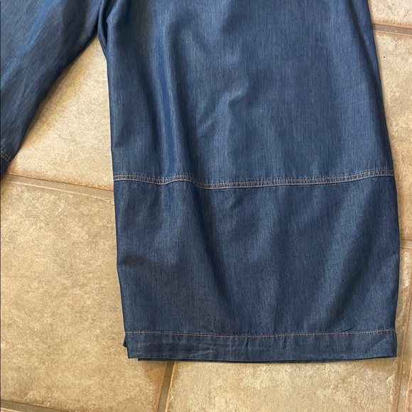 Denim Wide Leg Pants/Culottes/Gauchos - Picture 6 of 6